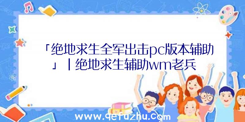 「绝地求生全军出击pc版本辅助」|绝地求生辅助wm老兵